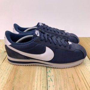 Nike Shoes Mens 7.5 Cortez 72 Basic Nylon Obsidian Navy Blue Running 819720-411